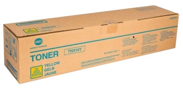 Тонер-картридж желтый (Yellow) для Konica Minolta Bizhub C353 (TN-314Y)