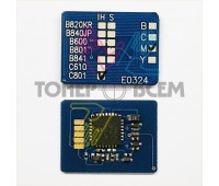 Чип для картриджа пурпурный (Magenta) OKI C801, C821 (DV Inc.)