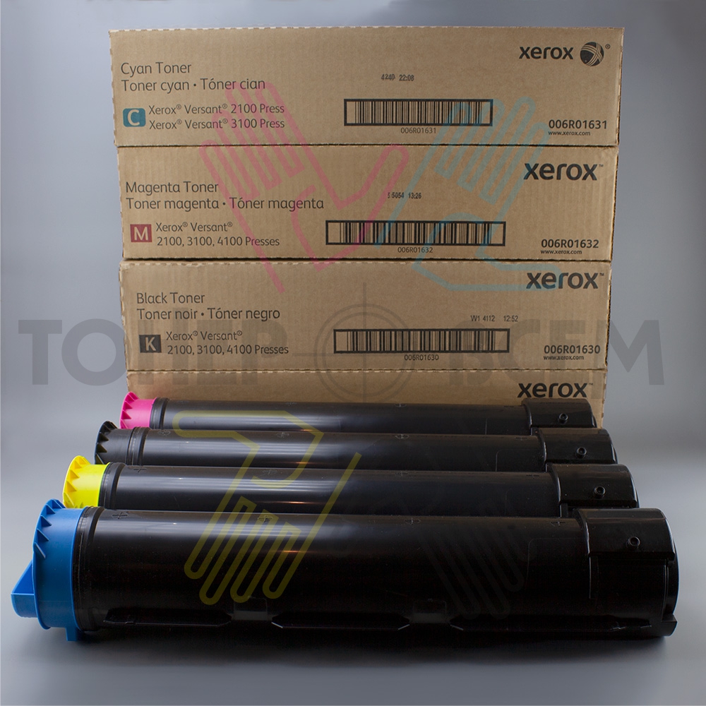 Комплект тонеркартриджей Xerox Color Press Versant 2100/3100 (CMYK) (USA)