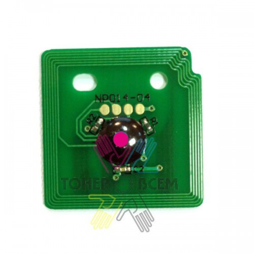 Чип для картриджа пурпурный (Magenta) для Xerox WC 7525, 7530, 7535, 7545, 7556, 7830, 7835, 7845, 7855 (15K)(EU)(DV Inc.)