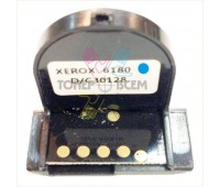 Чип для картриджа голубой (Cyan) для Xerox Phaser 6180 (6k стр.)(DV Inc.)