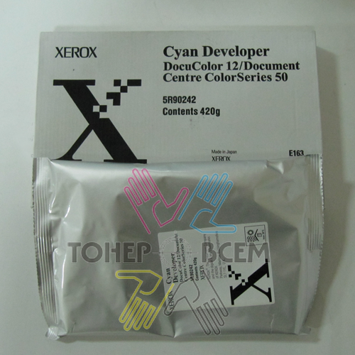 Девелопер, носитель (developer) голубой (Cyan) для Xerox DC 12, 50