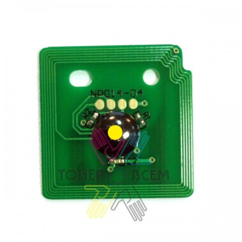 Чип для картриджа желтый (Yellow) для Xerox WC 7525, 7530, 7535, 7545, 7556, 7830, 7835, 7845, 7855 (15K)(EU)(DV Inc.)