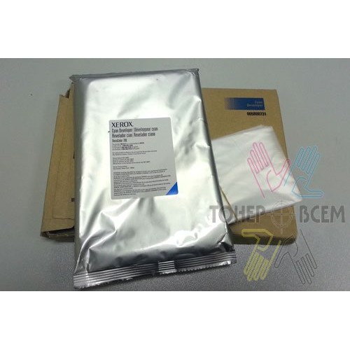 Девелопер, носитель (developer) голубой (Cyan) для Xerox 550, 560, 700, 700i, 770 Pro, C60, C70, C75, J75