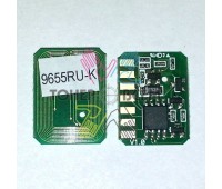 Чип для картриджа черный (Black) OKI 9655 (DV Inc.)