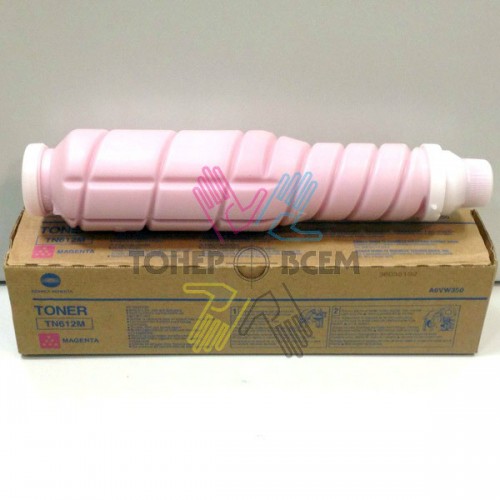 Тонер-картридж пурпурный (Magenta) для Konica Minolta Bizhub 6501, 5501 (TN-612M)