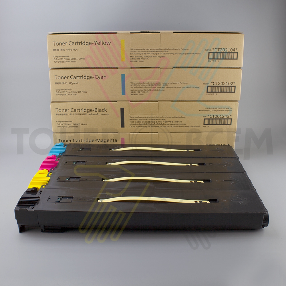Комплект тонеркартриджей Xerox 700, 700I, 770, PRO, C75, J75 Fuji   