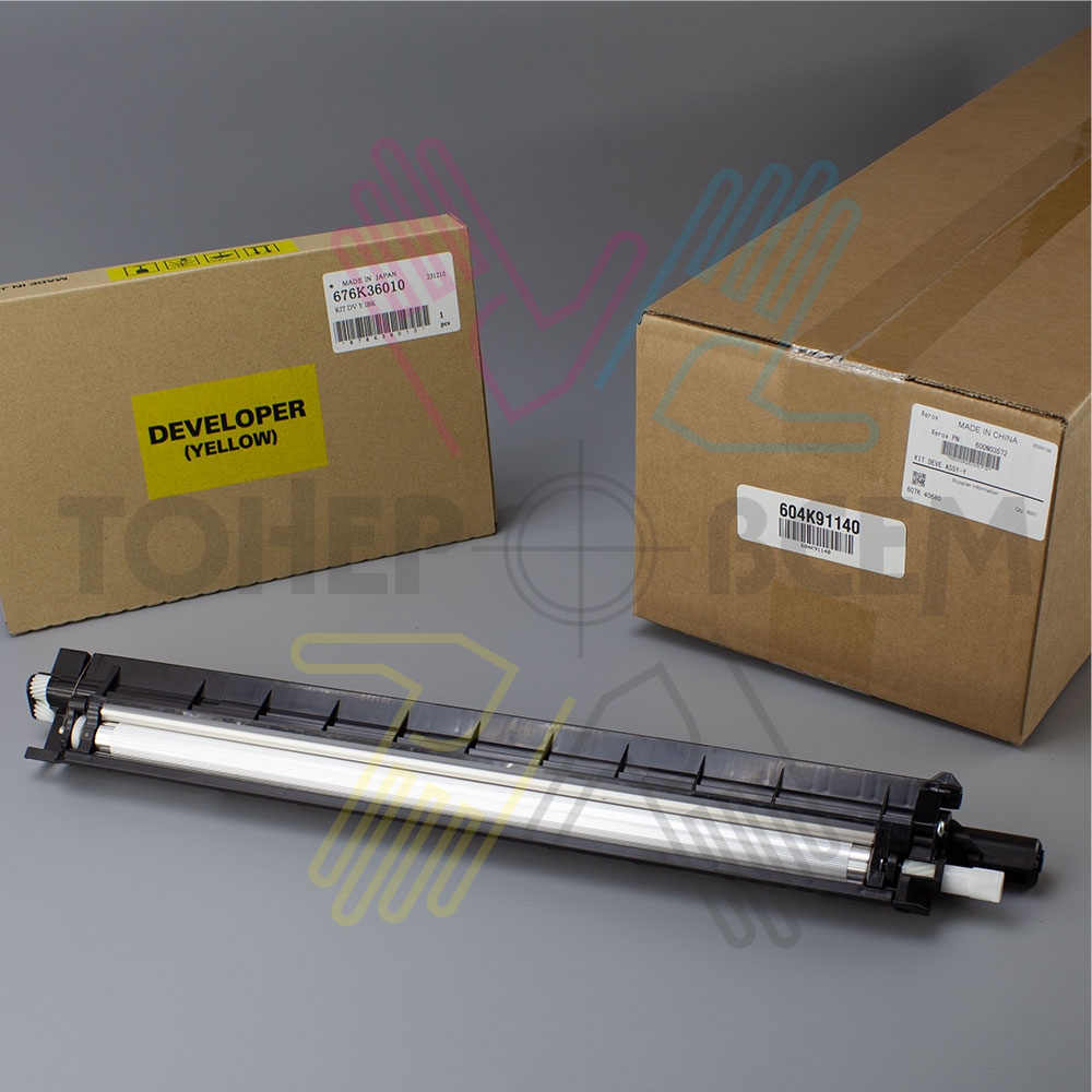 Блок проявки (Developer Housing Kit) Xerox DocuCentre SC2020 желтый (Yellow)  (604K91140)