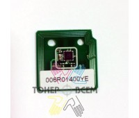 Чип для картриджа желтый (Yellow) для Xerox WC 7425, 7428, 7435 (DV Inc.)