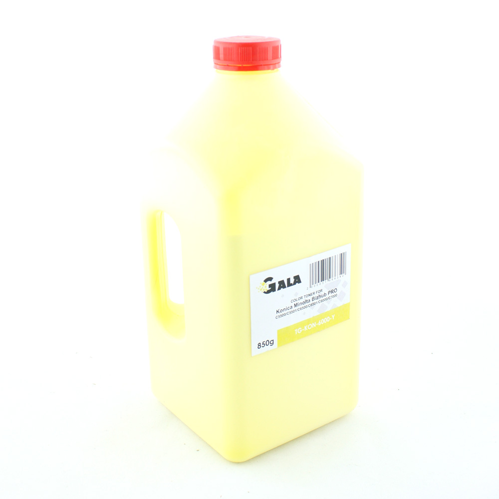 Тонер Konica Minolta GKM-600 (Yellow) 850г (GALA)
