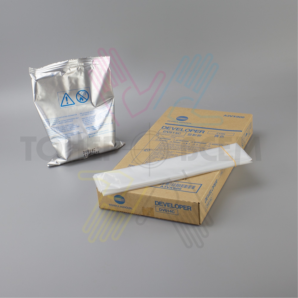 Девелопер, носитель (developer) голубой (Cyan) для Konica Minolta Bizhub C1060, C1070, AccurioPress C2060, C2070